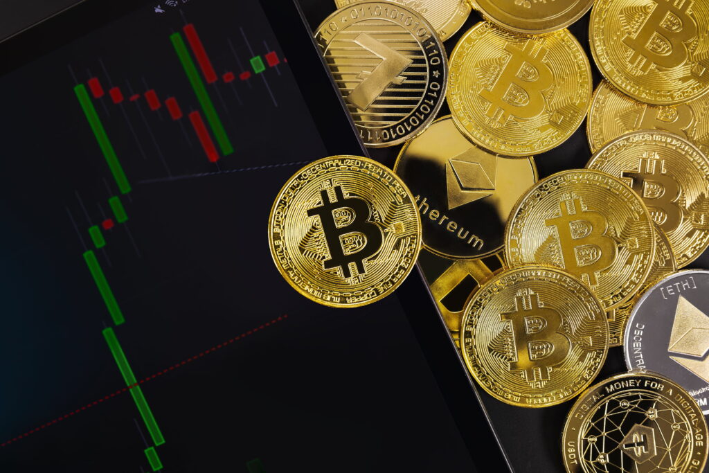 Digital Assets and Estate Planning - Types of Crypto and Stock chart to show digital assets.