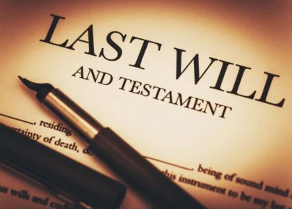 Last will and testament